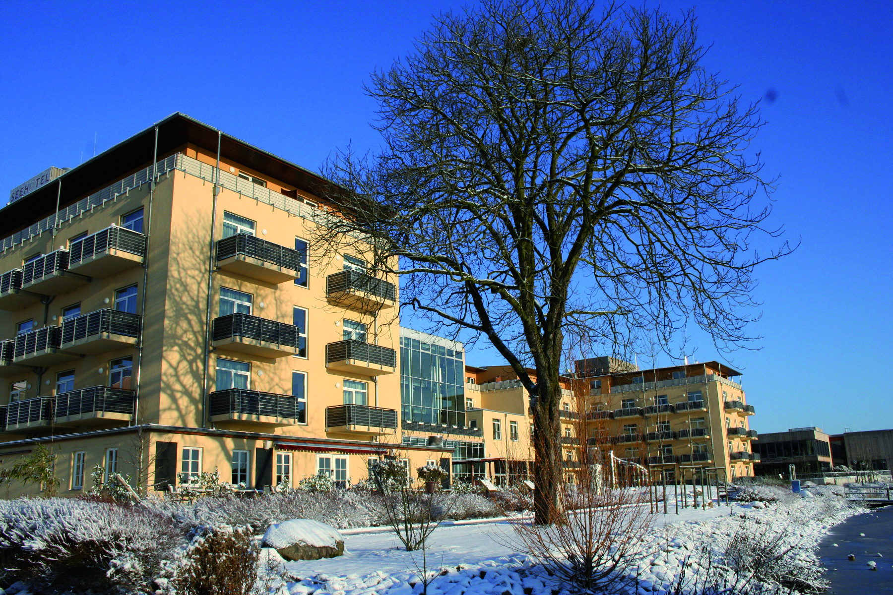 Resort Mark Brandenburg im Schnee
