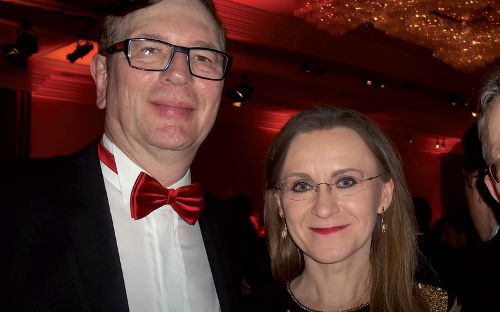Dr. Sigrid Evelyn Nikutta, BVG-Chefi n, und Christoph Mönnikes
